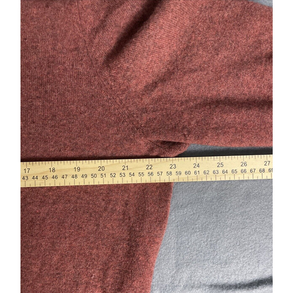 Jos A Bank Sweater Mens L 100% Cashmere Knit Soft Cozy Pullover Luxury - Picture 8 of 11